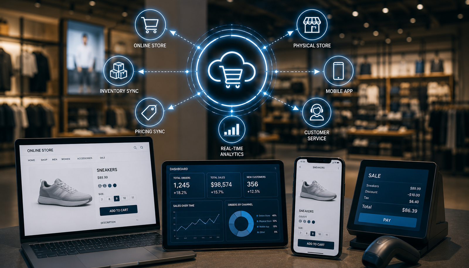 E-Commerce & Omnichannel Sync